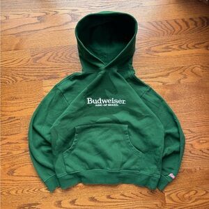 Budweiser Green Hoodie